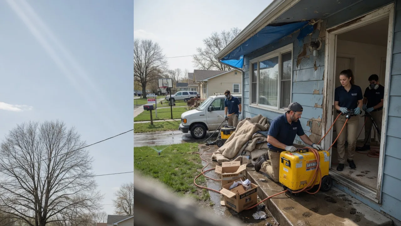 Basement Flood Cleanup in Falls Creek, PA near me